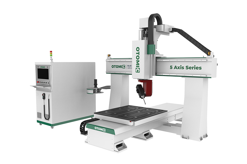 Single Table 5 Axis CNC Machining Center for 3D Woodworking