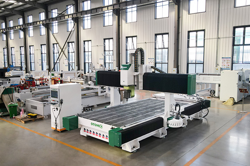 EW3 5 Axis CNC Machining Center with Moving Column Gantry for Wood & Foam