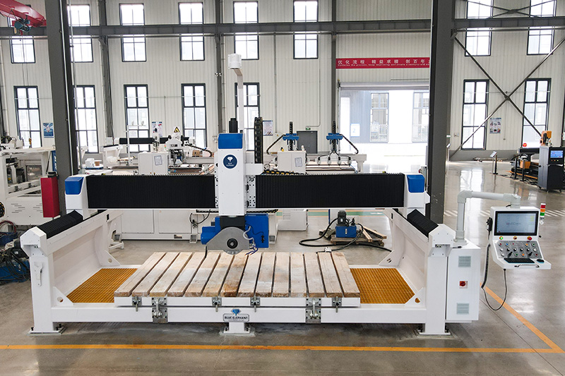 Affordable 5＋1 CNC Bridge Saw with Blue Elephant System for Sale