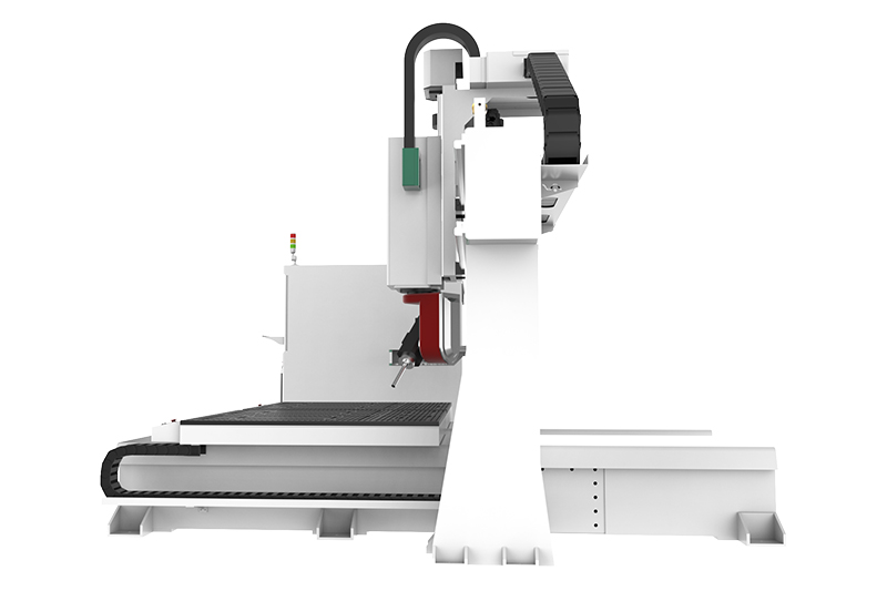 High Efficiency 5 Axis CNC Machining Center with Two Tables
