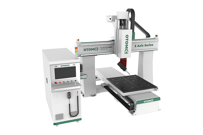 Single Table 5 Axis CNC Machining Center for 3D Woodworking