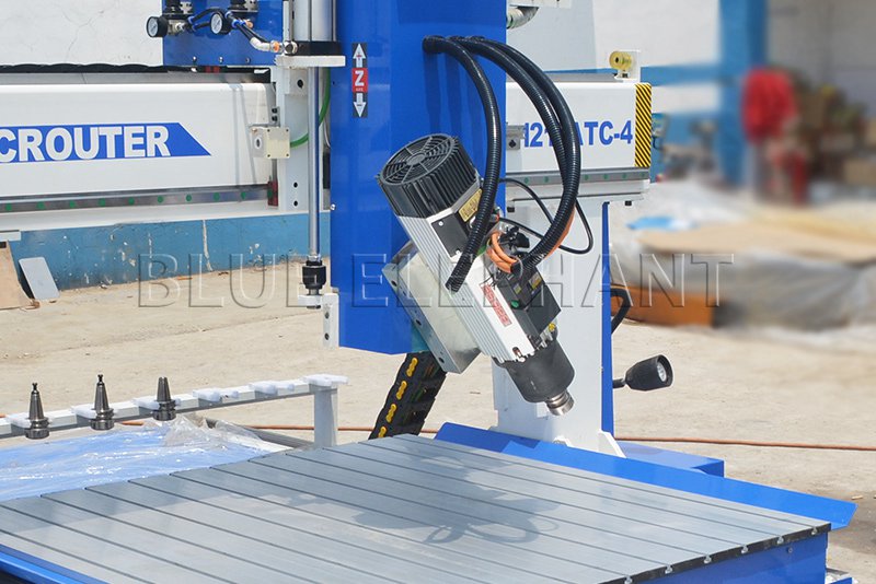 2024 New Release 1212 4 Axis Small ATC CNC Router for 3D Wood Workpieces
