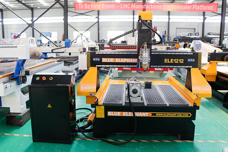 Mini 1212 Rotary 4th Axis CNC Machine with Small Working Table