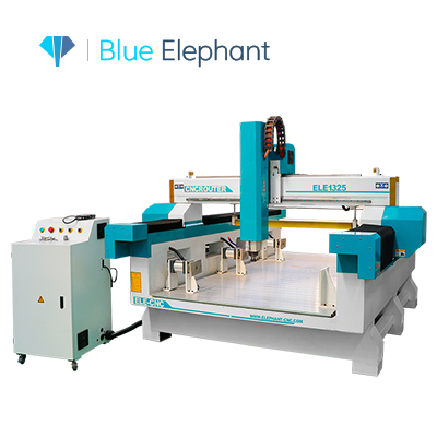 Top 1325 CNC Foam Cutter 3D Styrofoam Cutting Machine for Sale with Press Roller