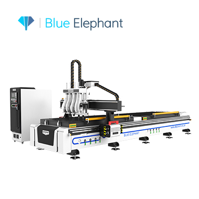 1325 4x8 Four-Spindle CNC Wood Router Furniture Making Machine with Two Worktables