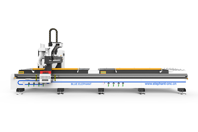 1325 4x8 Four-Spindle CNC Wood Router Furniture Making Machine with Two Worktables