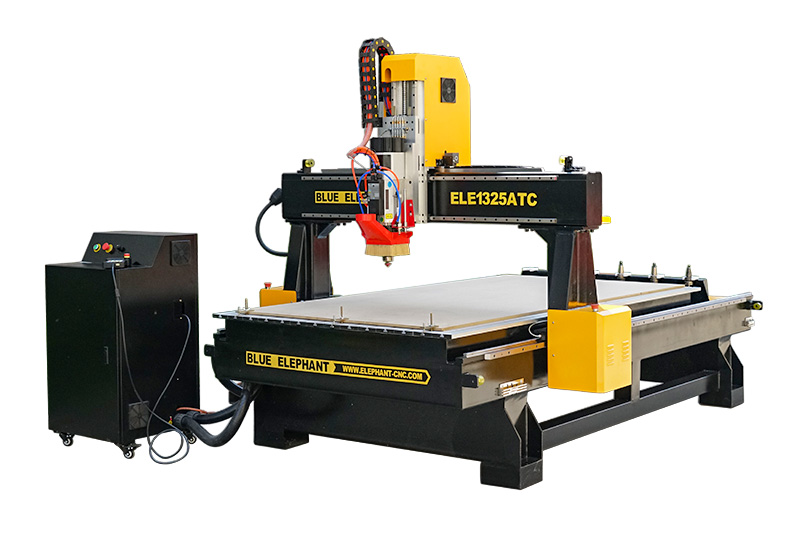 Economic 1325 4x8 Automatic ATC CNC Wood Carving Machine for Sale