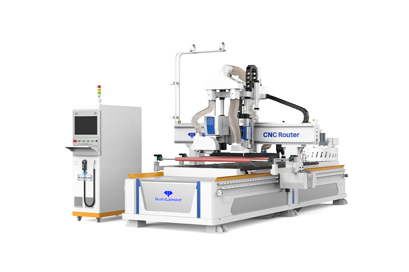 Top Rated ATC 1325 CNC Router Nesting CNC Furniture Making Machine with 2 Saws
