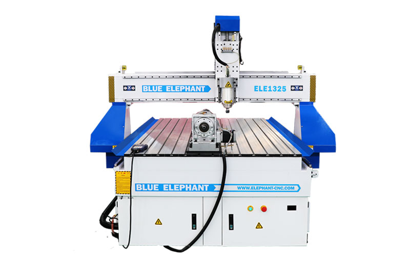 Entry Level 1325 CNC Router with Rotarty Axis for Cylindrical Objects
