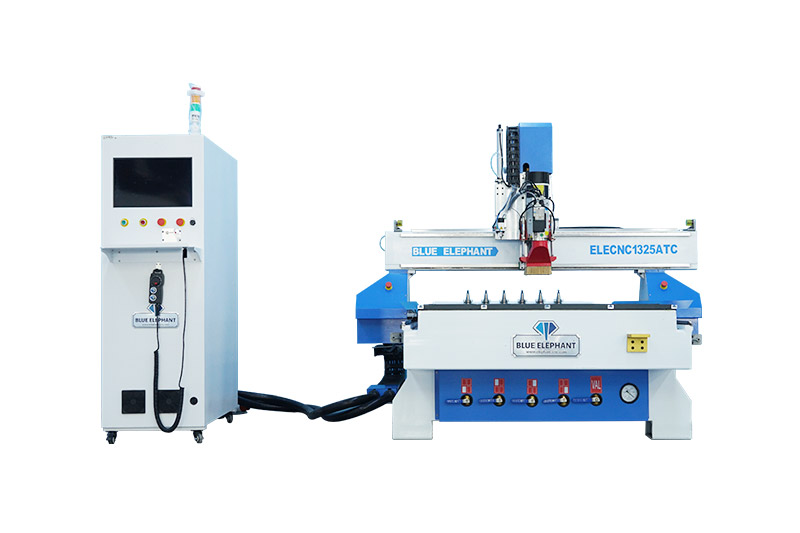 Latest 4×8 ATC CNC Machine 1325 CNC Router with Tool Changer & Laser Head