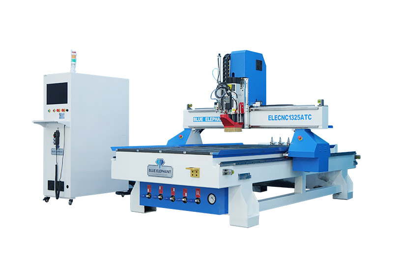 Latest 4×8 ATC CNC Machine 1325 CNC Router with Tool Changer & Laser Head