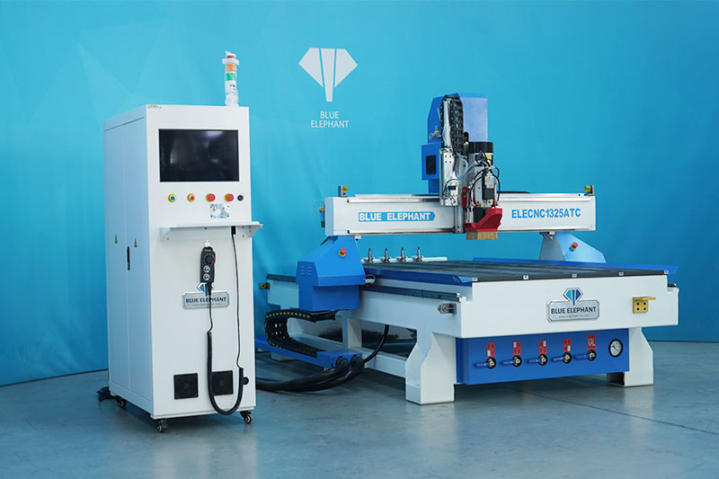 Latest 4×8 ATC CNC Machine 1325 CNC Router with Tool Changer & Laser Head