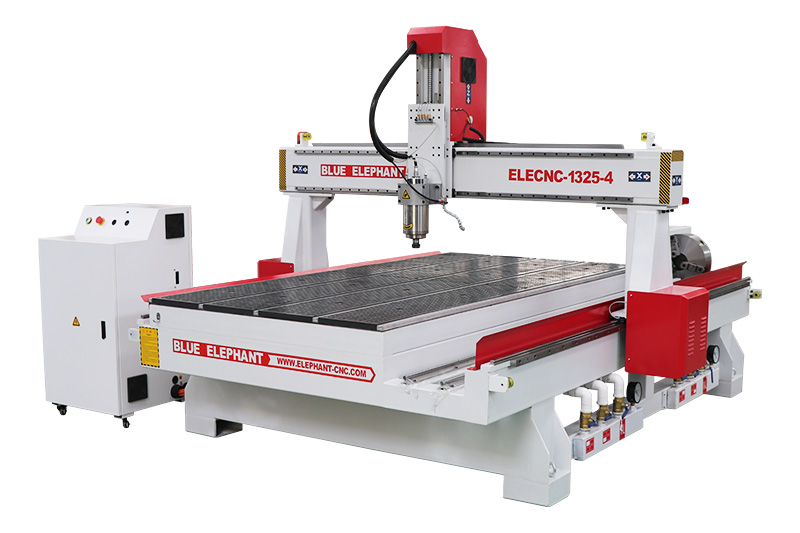 Widely Used 1325 Rotary Axis CNC Router for Cylindrical Work Piece