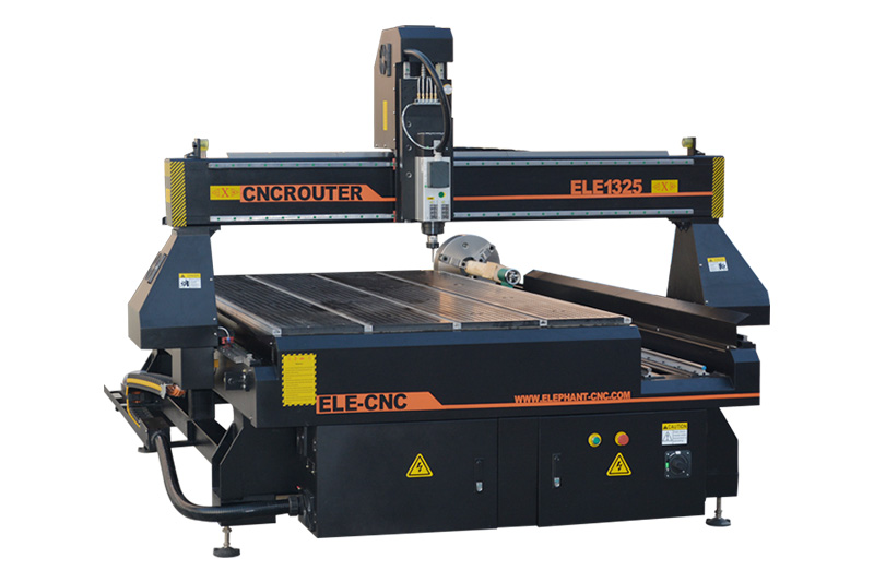 Best 4×8 CNC Router with Rotary Device for 3D and Cylindrical Workpieces