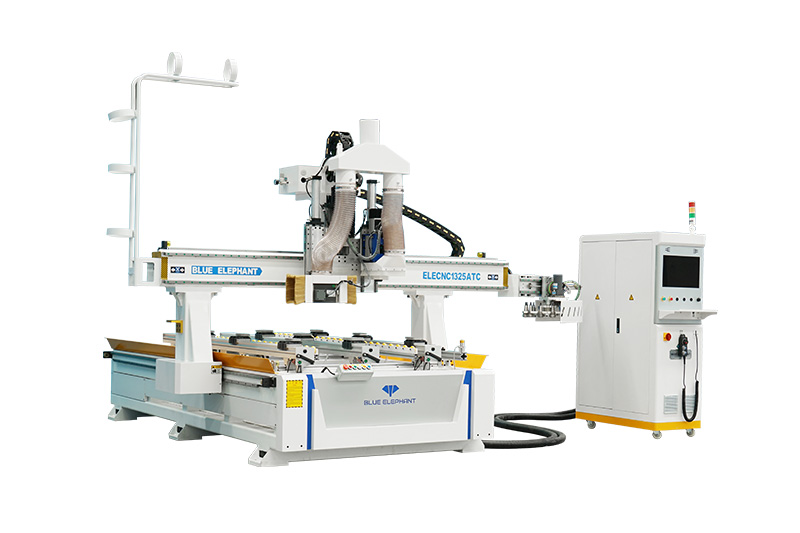 Top Rated 1325 ATC CNC Router with Horizontal Spindle and PTP Table for Sale at Affordable Price