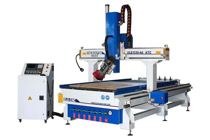 Customized 1330 4 Axis Wood ATC CNC Router for Wood Furniture 3D Carving