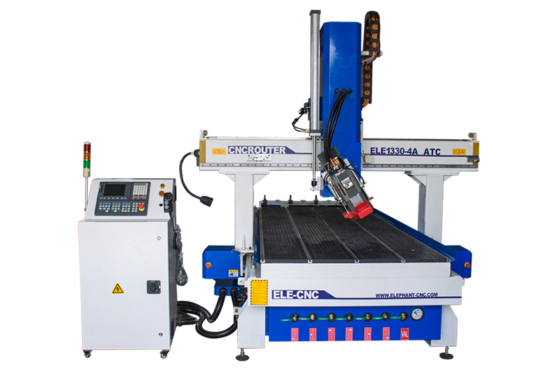 Customized 1330 4 Axis Wood ATC CNC Router for Wood Furniture 3D Carving