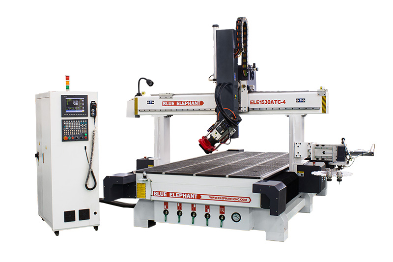 Hot Selling 1530 4 Axis ATC CNC Router Machine 5x10 Table for Cabinet Making