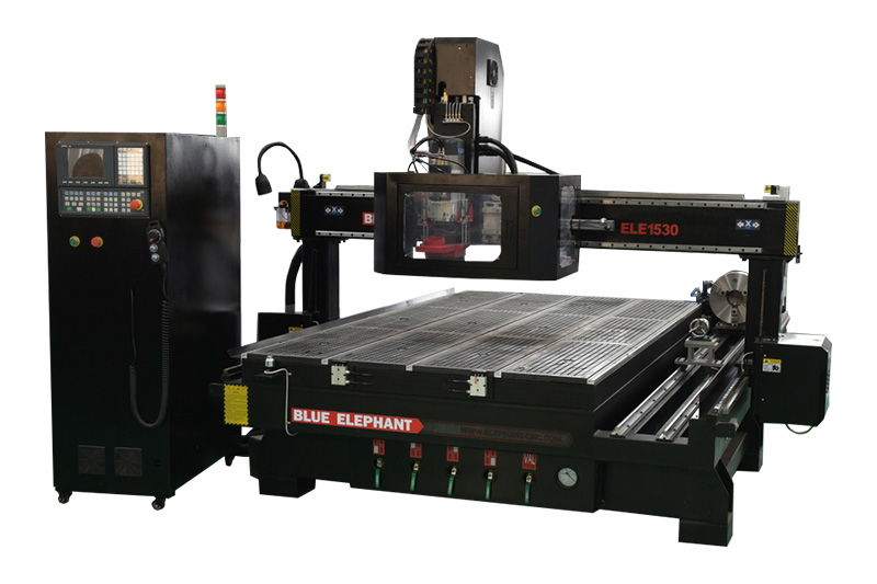 Carousel 5x10 ATC CNC Machine with Rotary Device for Columns & Chair Legs
