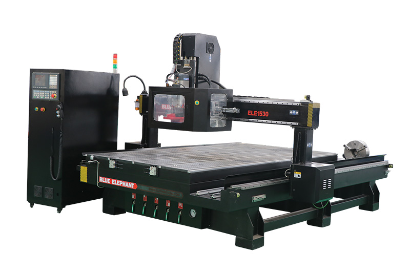 Carousel 5x10 ATC CNC Machine with Rotary Device for Columns & Chair Legs