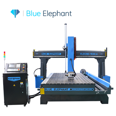 The Most Popular 4 Axis Rotary 1530 4th Axis CNC Router in China