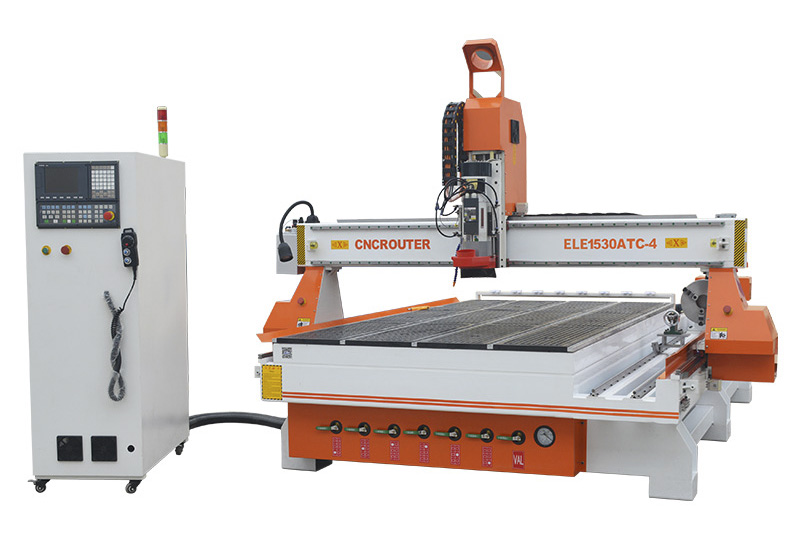 Top Ranked 1530 5x10 ATC CNC Router Machine with Rotary Device for Door Making