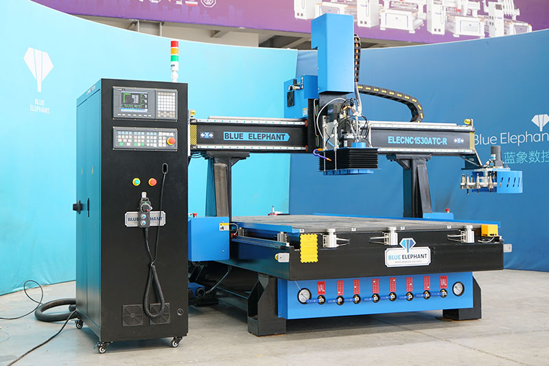 Automatic Tool Change 5x10 CNC Router for Woodworking with C Axis Aggregate Head for Furniture Cabinets Making