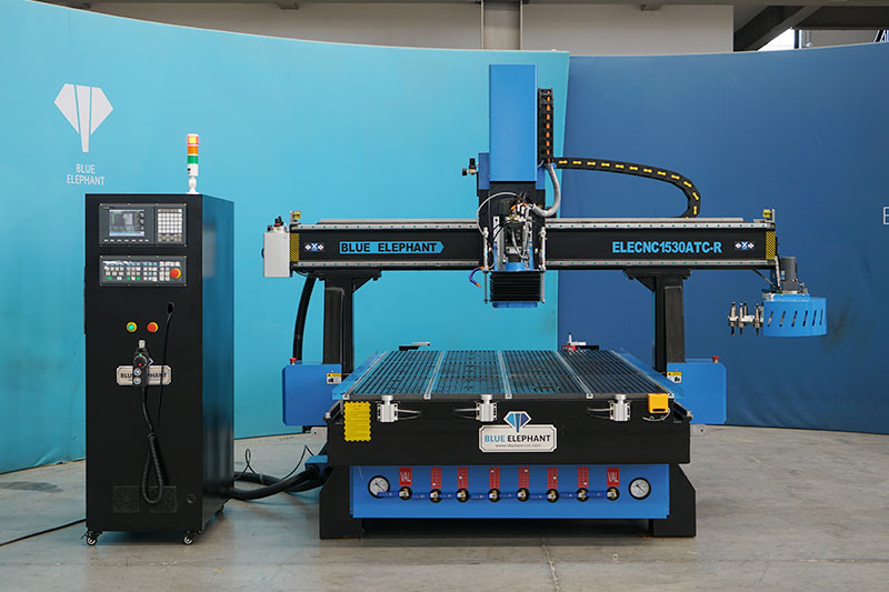 Automatic Tool Change 5x10 CNC Router for Woodworking with C Axis Aggregate Head for Furniture Cabinets Making