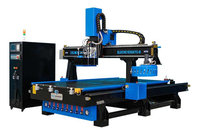 Automatic Tool Change 5x10 CNC Router for Woodworking with C Axis Aggregate Head for Furniture Cabinets Making