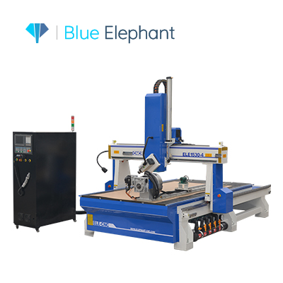 Affordable 1530 Rotary Axis CNC Router Machine for 3D Wood Carving