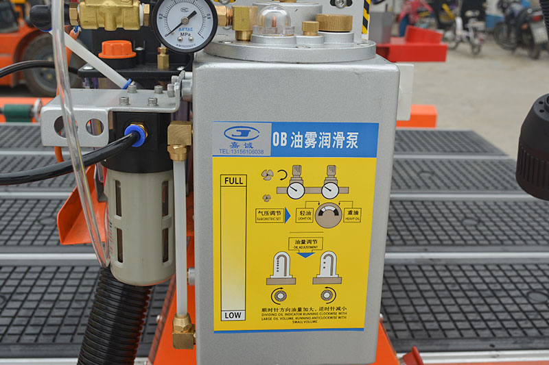 Oil mist lubrication pump