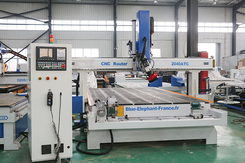 Best 2040 ATC CNC Router Wood Working Machine with Rotary Device