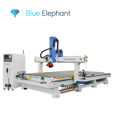 Multi Use Rotary Axis CNC Router with Carousel Tool Changer