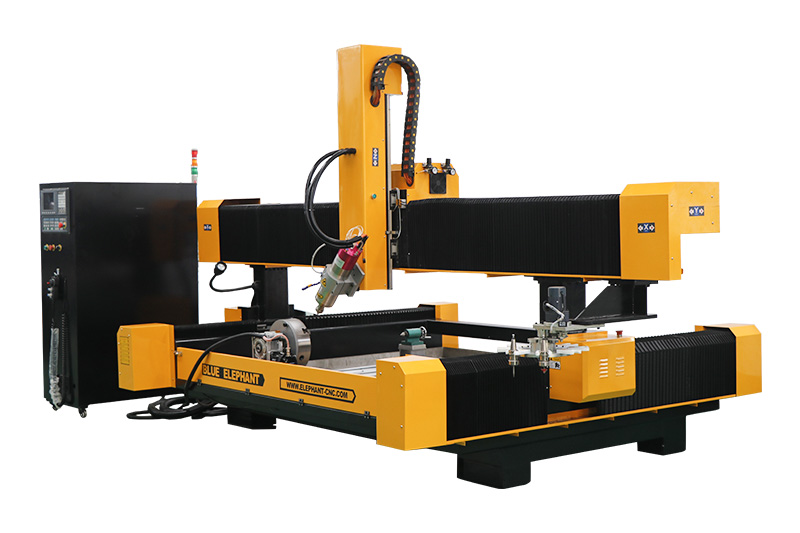 Automatic Tool Change 2113 Granite Engraving Machine for Sale with Rotary Device