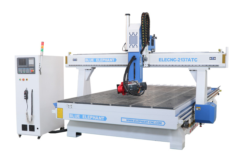 Best 4 Axis CNC Router 2137 Wood Engraving Machine with Linear ATC for Sale