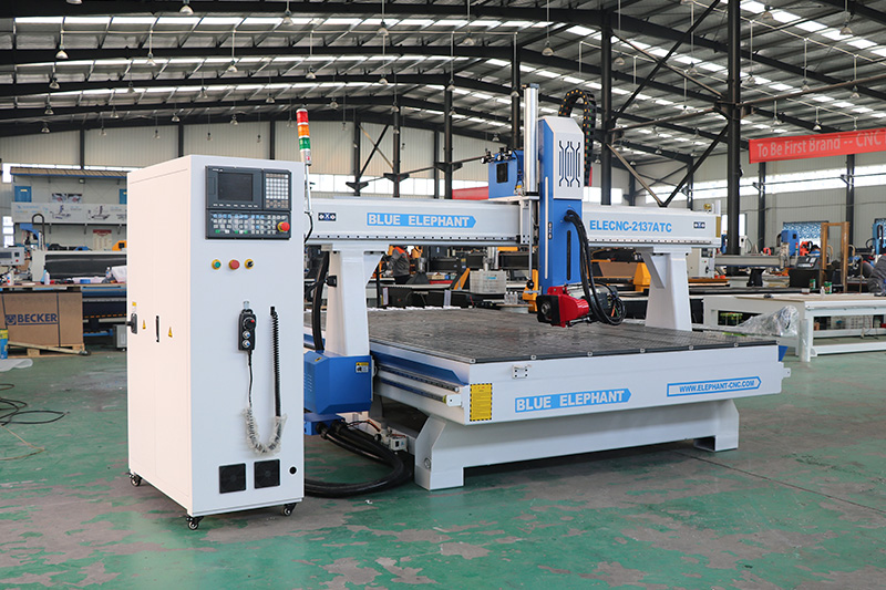 Best 4 Axis CNC Router 2137 Wood Engraving Machine with Linear ATC for Sale