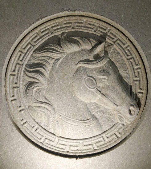 ccd cnc router sample