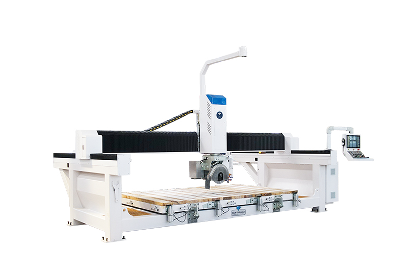 Upgraded 4＋1 CNC Bridge Saw with Material Shifting Function for Sale