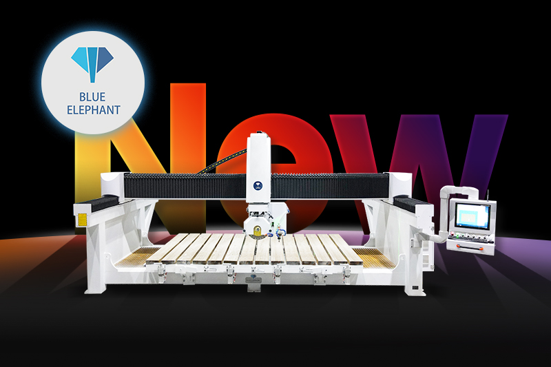 New Launch: Economical 4 Axis 4+1 CNC Bridge Saw for Granite, Marble, Quartz