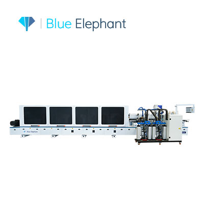 2024 New Design E-80 Fully Automatic Edge Banding Machine for Solid Wood Board, Particle Board, and Plywood Edge Banding