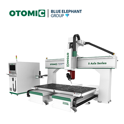 High Efficiency 5 Axis CNC Machining Center with Two Tables