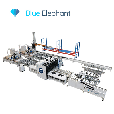 Professional Labeling CNC Drilling and Cutting Production Line with Intelligent Material Silo
