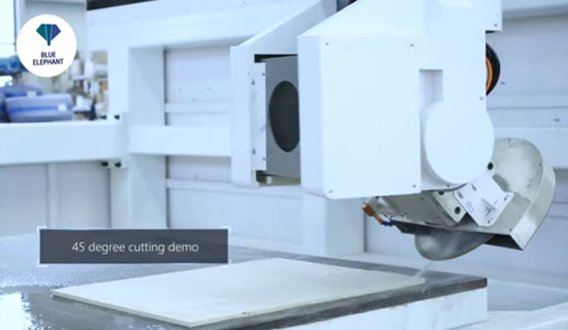 45 degree cutting
