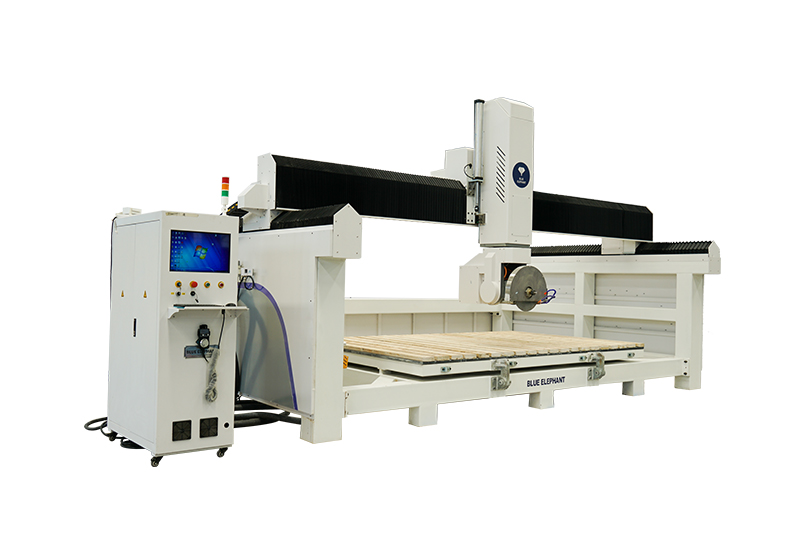 2024 New Design 3D 5 Axis CNC Stone Bridge Saw Machine for Quartz, Granite, Marble