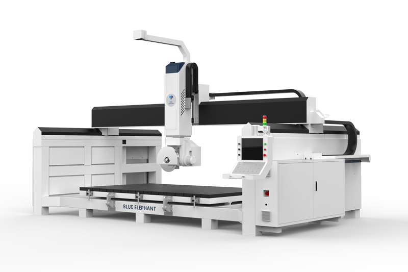 2024 Upgraded 5 Axis CNC Stone Bridge Saw Machine for Sale with Camera