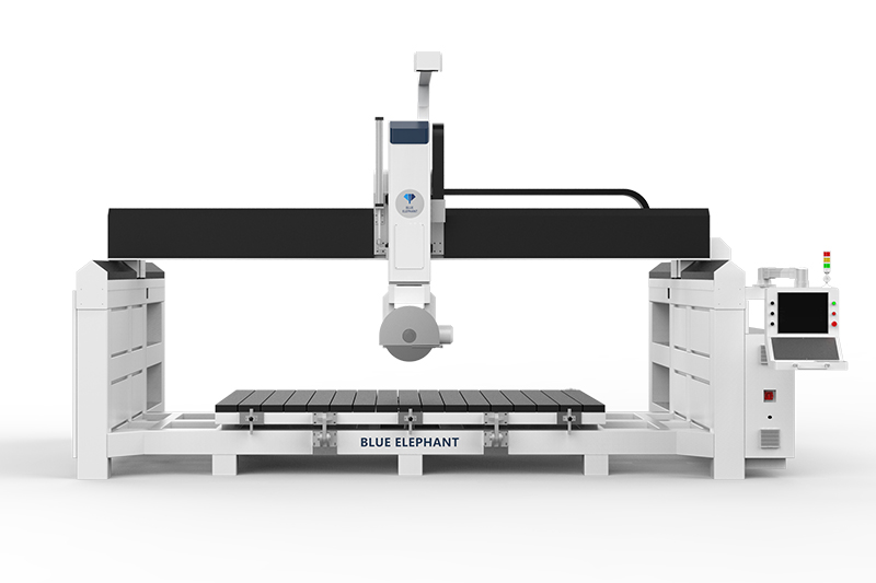 2024 Upgraded 5 Axis CNC Stone Bridge Saw Machine for Sale with Camera