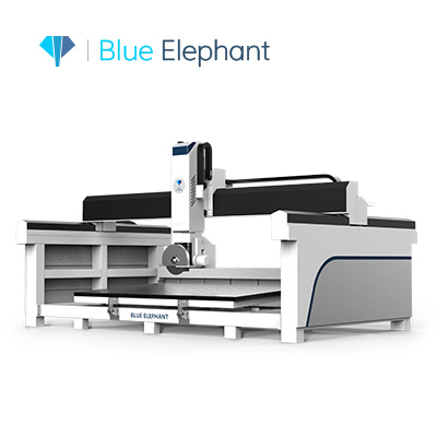 2024 New Design 3D 5 Axis CNC Stone Bridge Saw Machine for Quartz, Granite, Marble