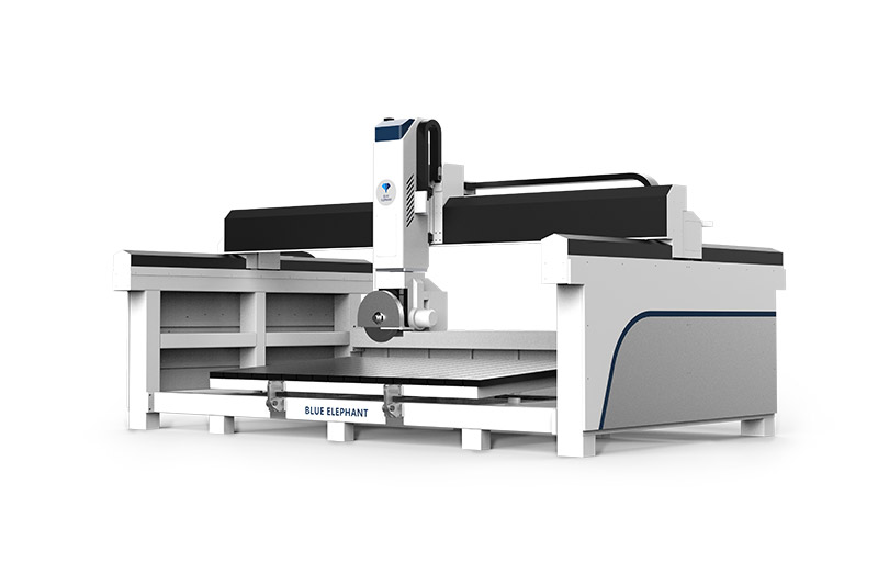 2024 New Design 3D 5 Axis CNC Stone Bridge Saw Machine for Quartz, Granite, Marble