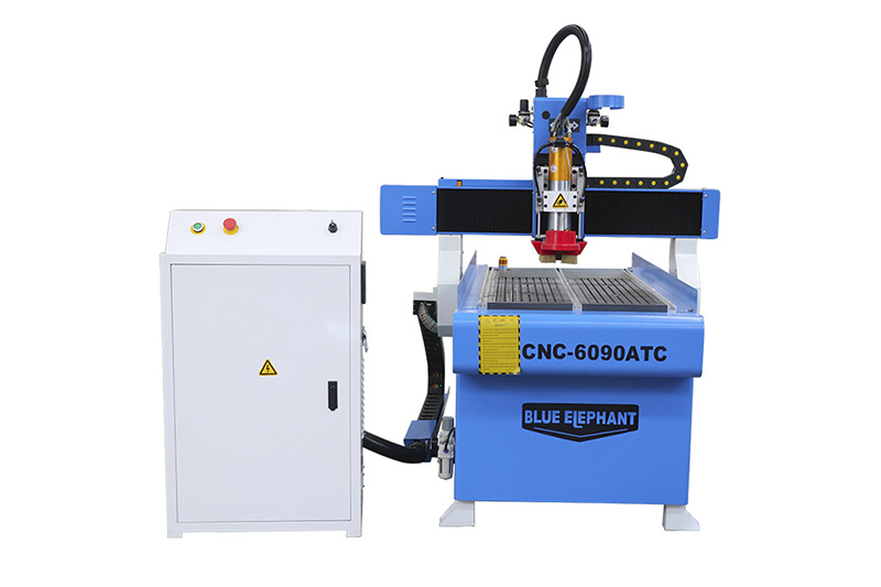 Desktop 6090 Mini Hobby CNC Machine with Linear Automatic Tool Changer