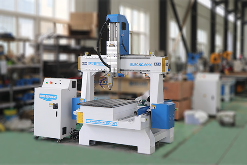 Best 6090 Small CNC Router with Rotary Device for Woodworking Hobby